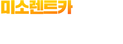 미소렌트카MS영업소 주의사항